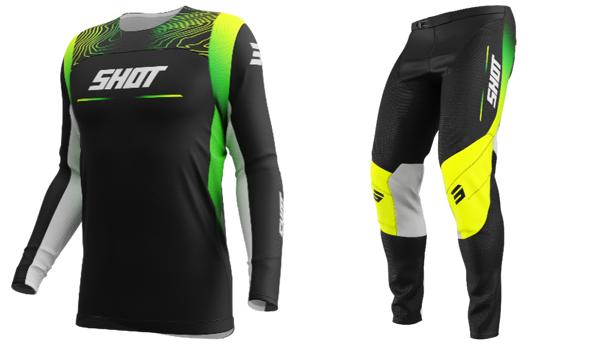 SHOT Conjunto Contact Apex Neon Yellow