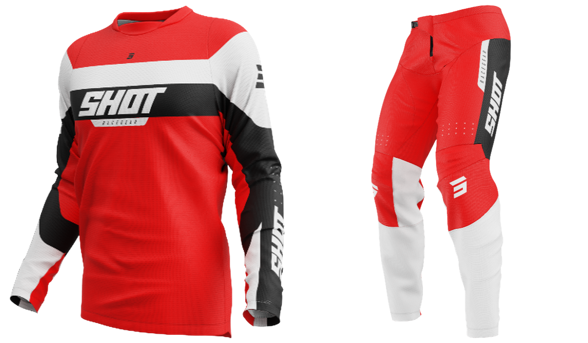 SHOT Conjunto Devo League Red