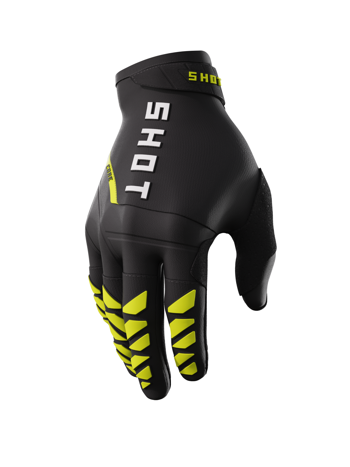 SHOT Guantes Core | Neon Yellow
