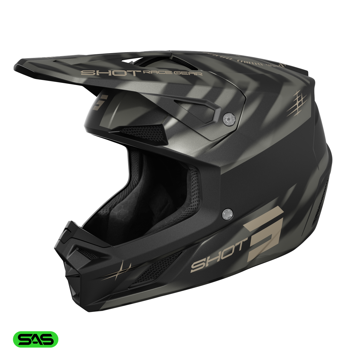 SHOT Speed | Tiger Black Matt