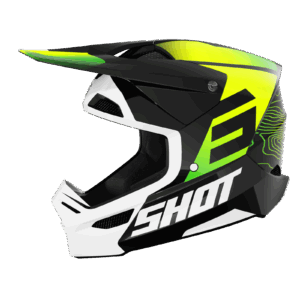 SHOT Furious Apex Neon Yellow Glossy