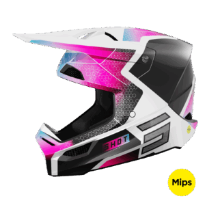 SHOT Race Phaser Black Blue Pink Pearly